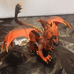 "SCHLEICH" Eldrador Creature- "THE LAVA DRAGON" (NEW With Tags)